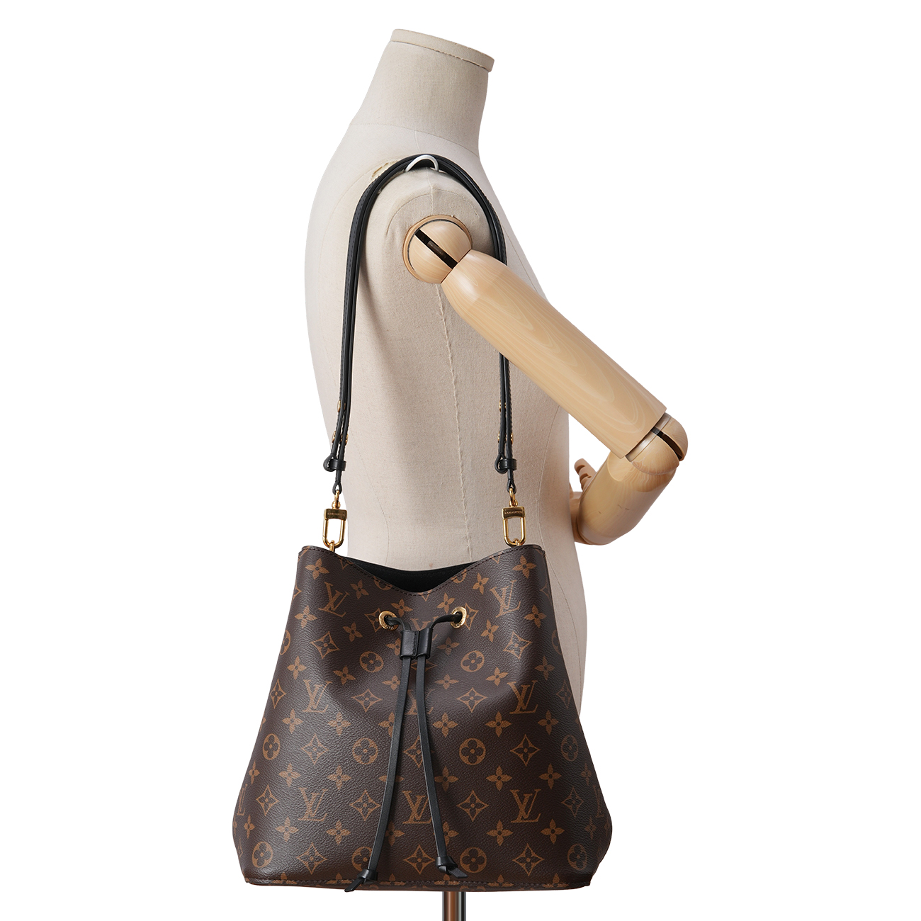 LOUIS VUITTON(USED)루이비통 모노그램 네오노에 MM 블랙